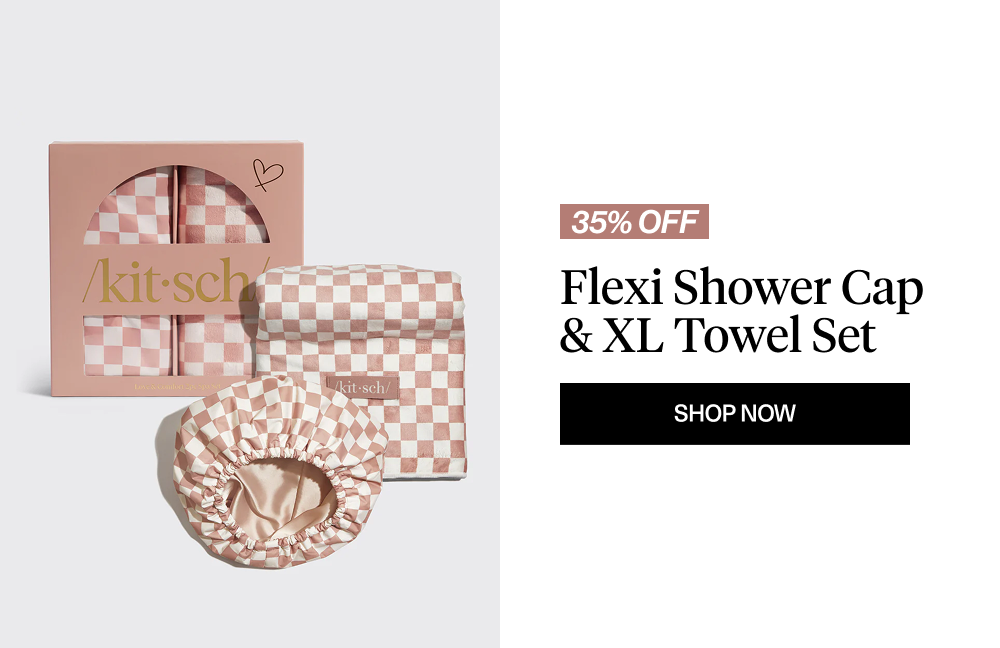 Flexi Shower Cap & XL Towel Set
