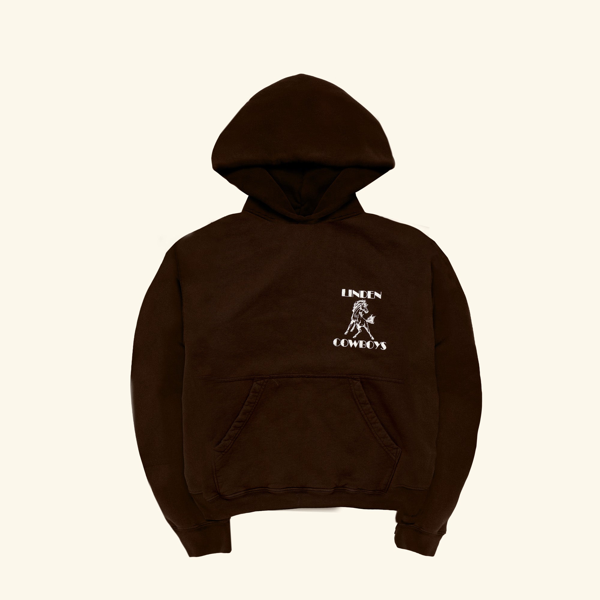 Image of Cowboys Pullover Hoodie (Chocolate)