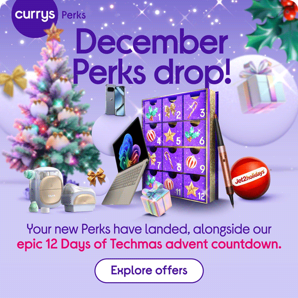 December Perks drop.