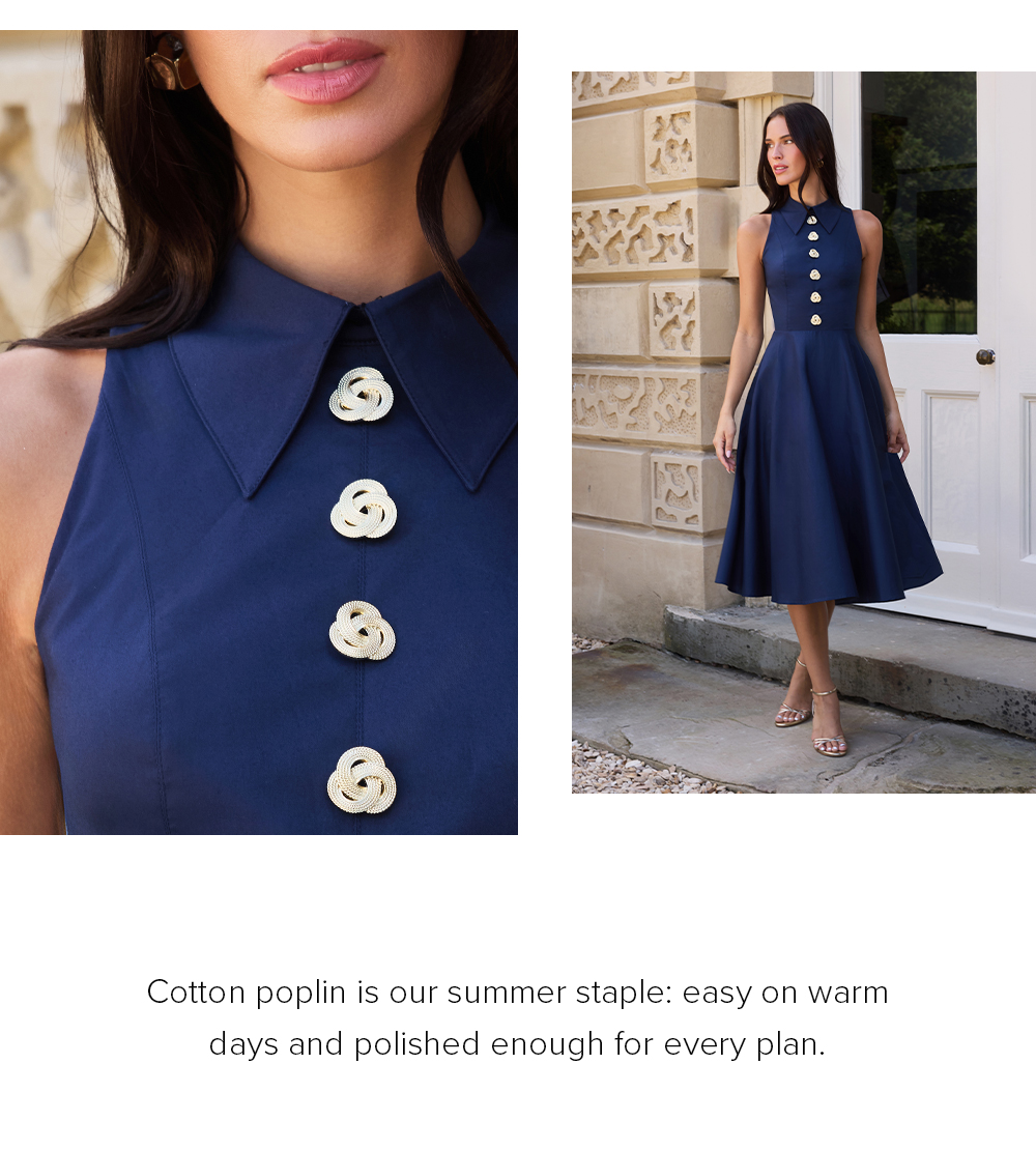 Everyone’s Favourite Dress, Now In Navy  