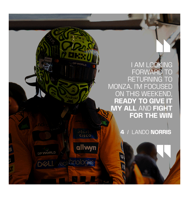Driver quotes for the Italian Grand Prix