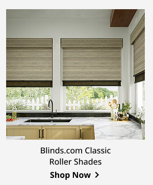Blinds.com Classic Roller Shades | Shop Now >