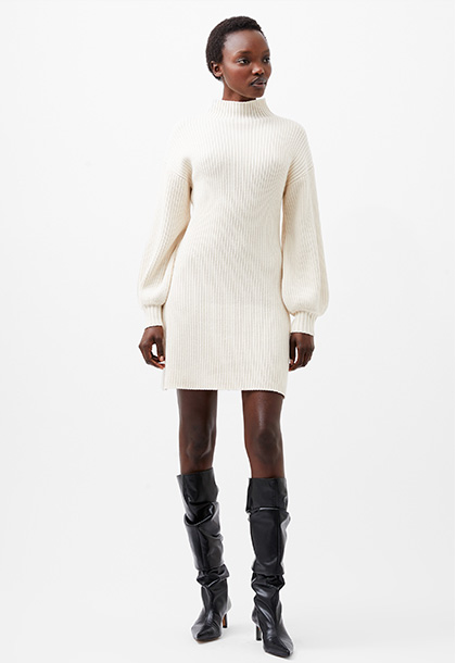 Babysoft Bishop Sleeve Knitted Dress