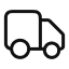 Truck shipment icon