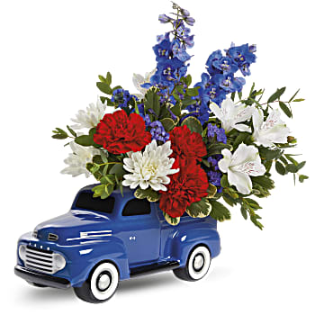 Teleflora's Heyday Ford Pickup Bouquet