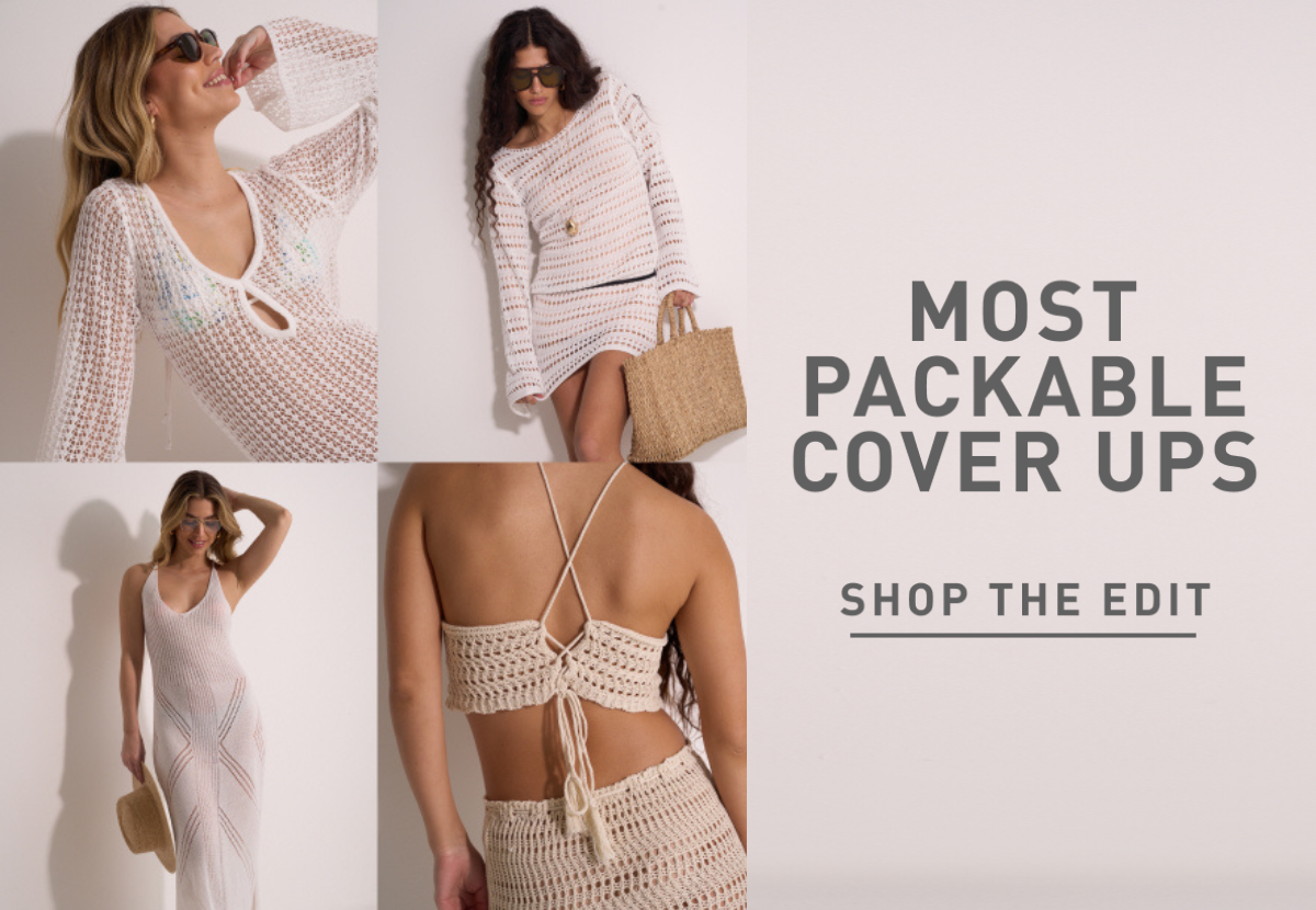 Most packable cover ups