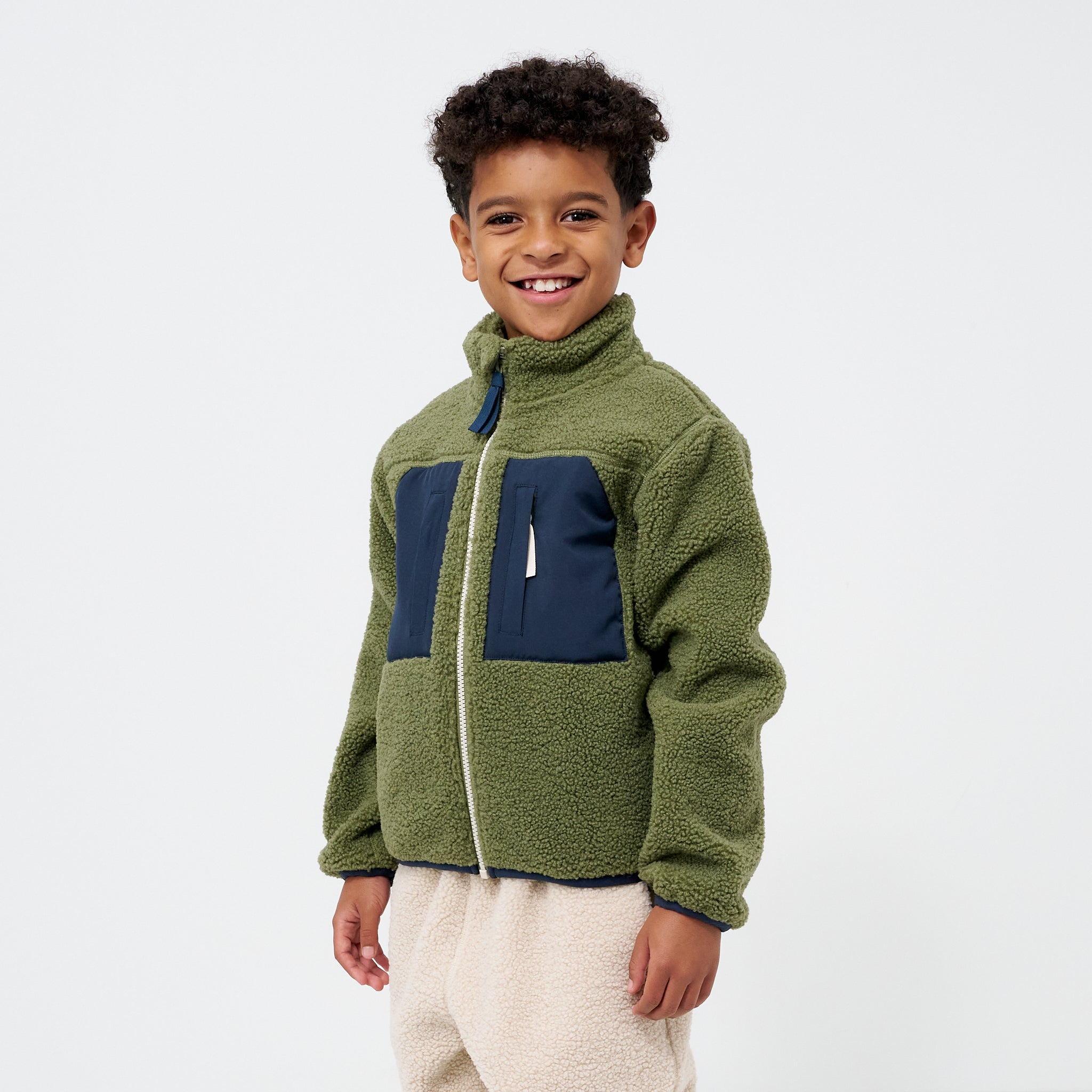 R&R Sport Hampstead Kids Sherpa Fleece Jacket