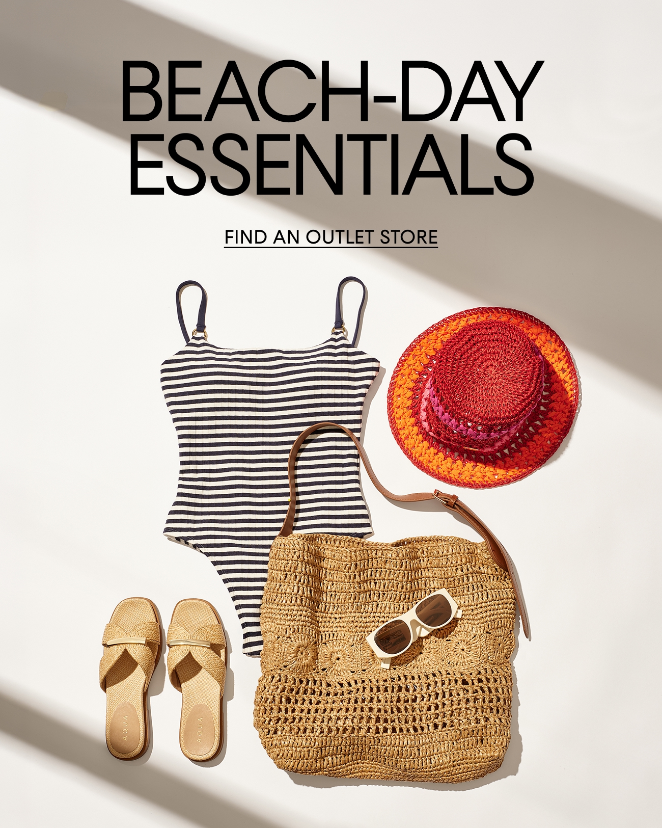 BEACH-DAY ESSENTIALS | FIND AN OUTLET STORE