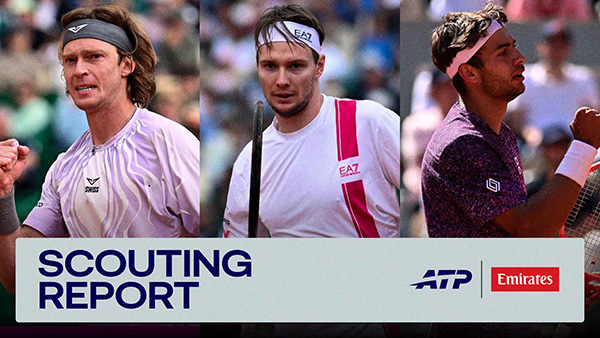 Andrey Rublev, Alexander Bublik, Flavio Cobolli