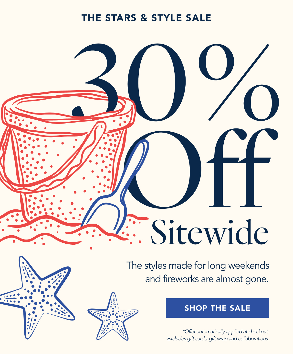 30% Off Sitewide