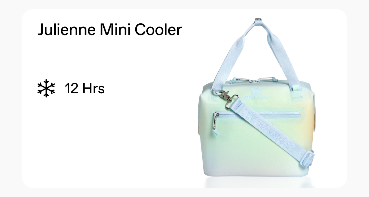 The All Day Julienne Mini Cooler | 10 Can | 7.4 QT | 7.0 L