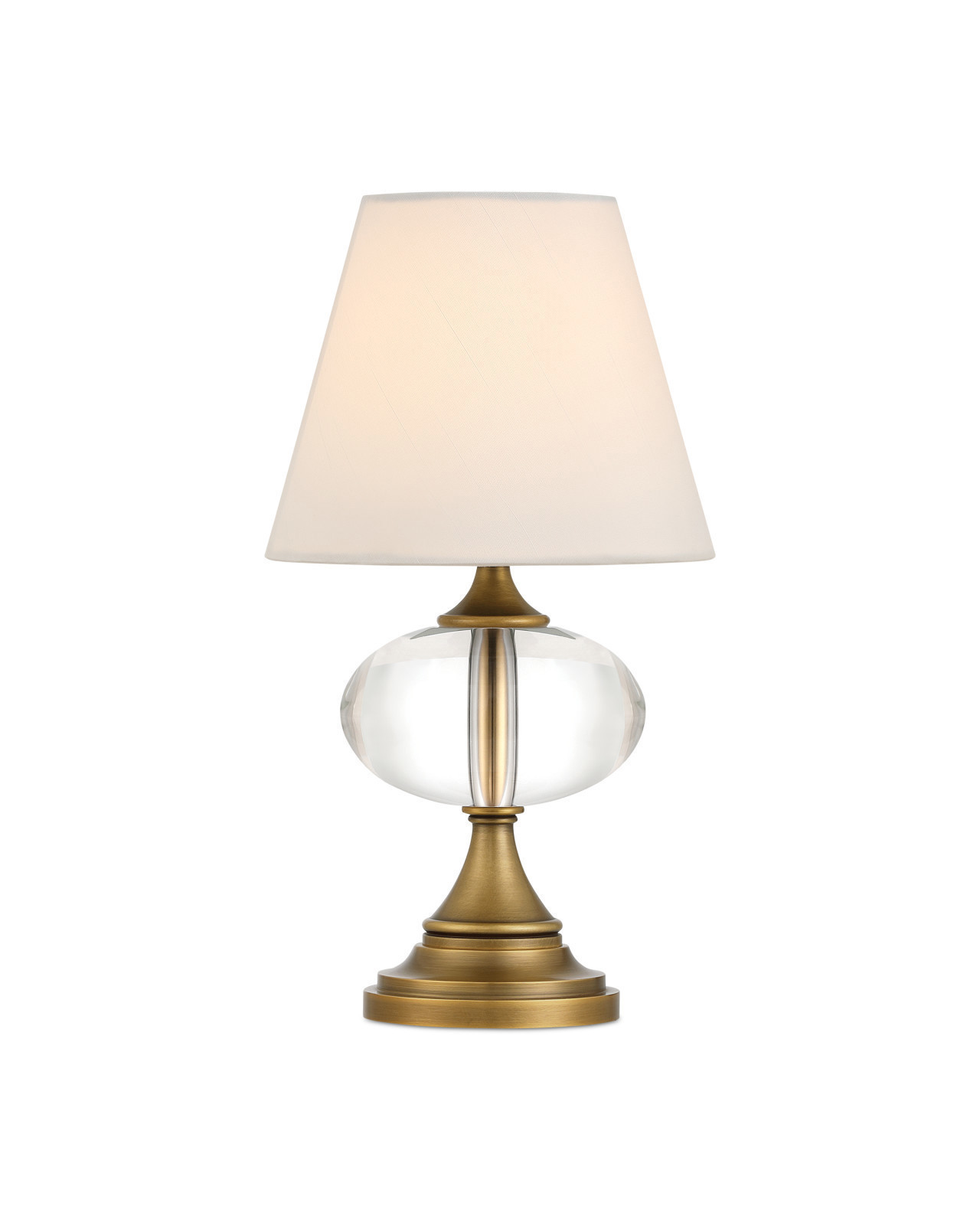 Image of Sashay Brass Cordless Table Lamp