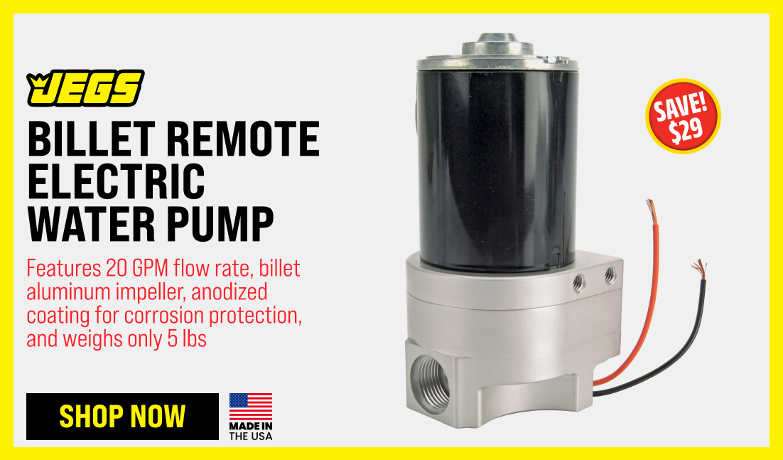 Billet Remote Electric Water Pump