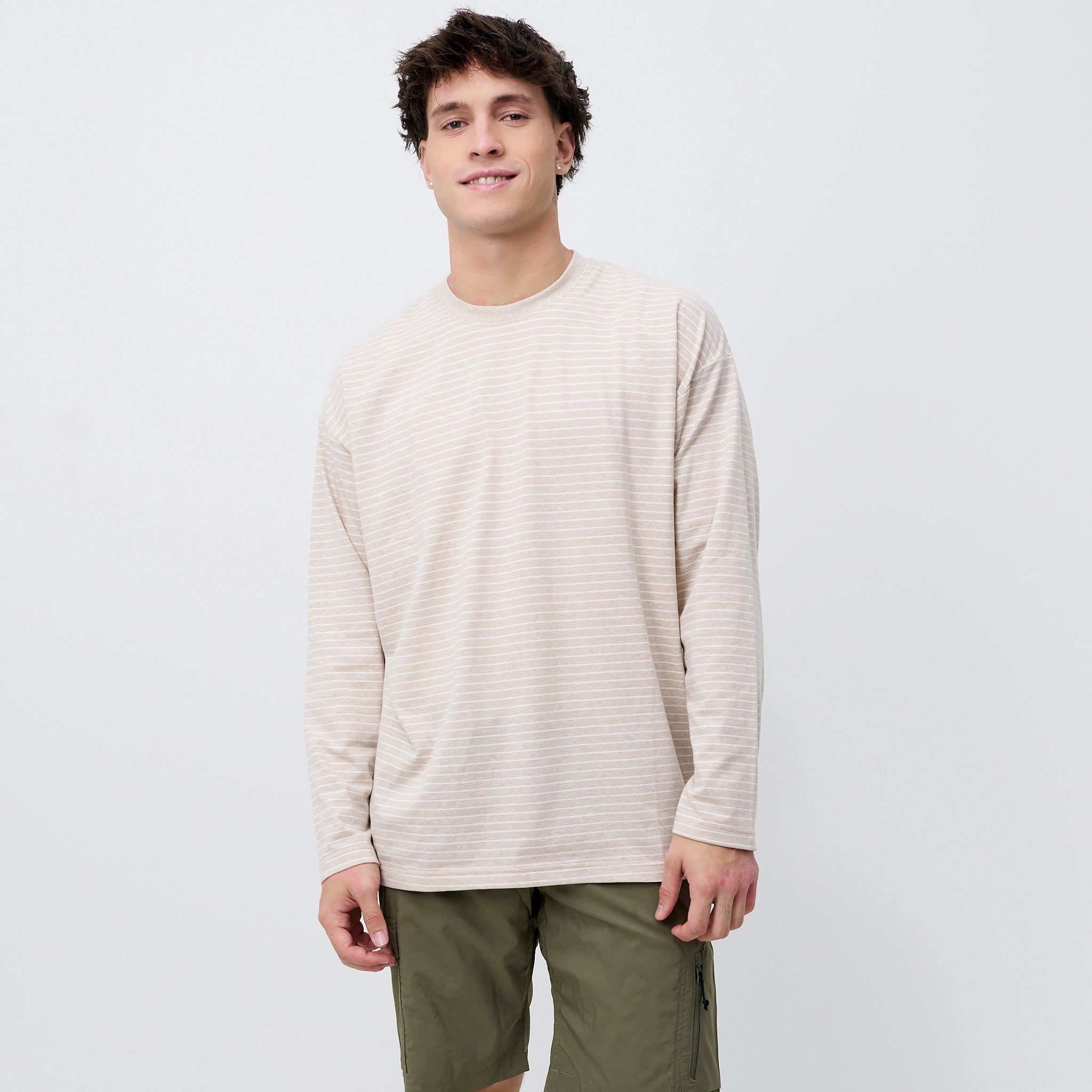 R&R Sport Archway Melange Men's Long Sleeve T-Shirt