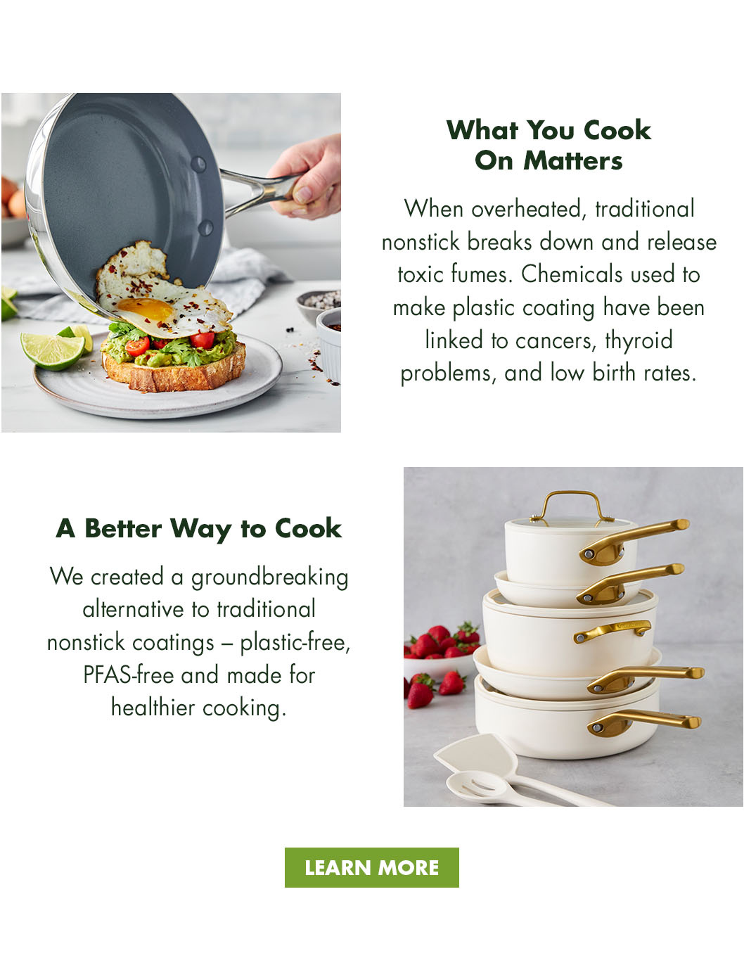 What you Cook on Matters