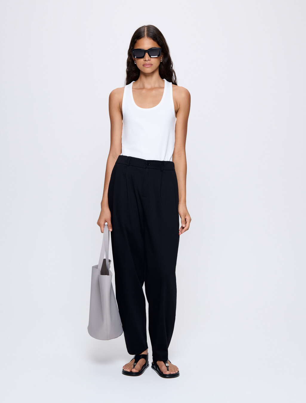 Interlock Tank Top - Off-White
