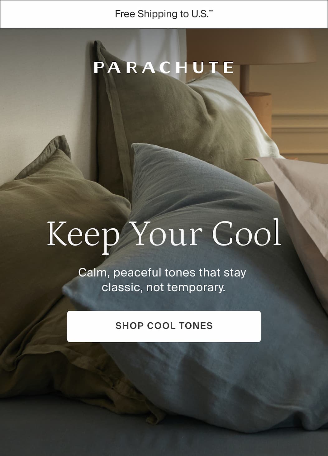 Keep your cool. Shop cool tones. 