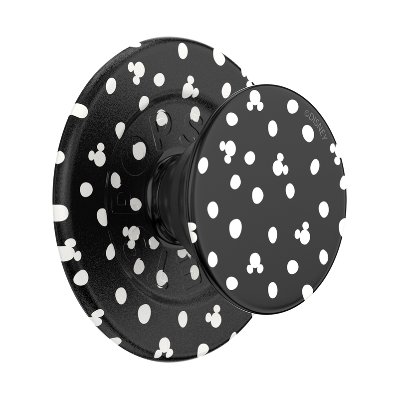 Image of Mickey Polka Dot Black — MagSafe PopGrip