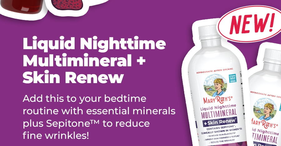 Liquid Nighttime Multimineral + Skin Renew