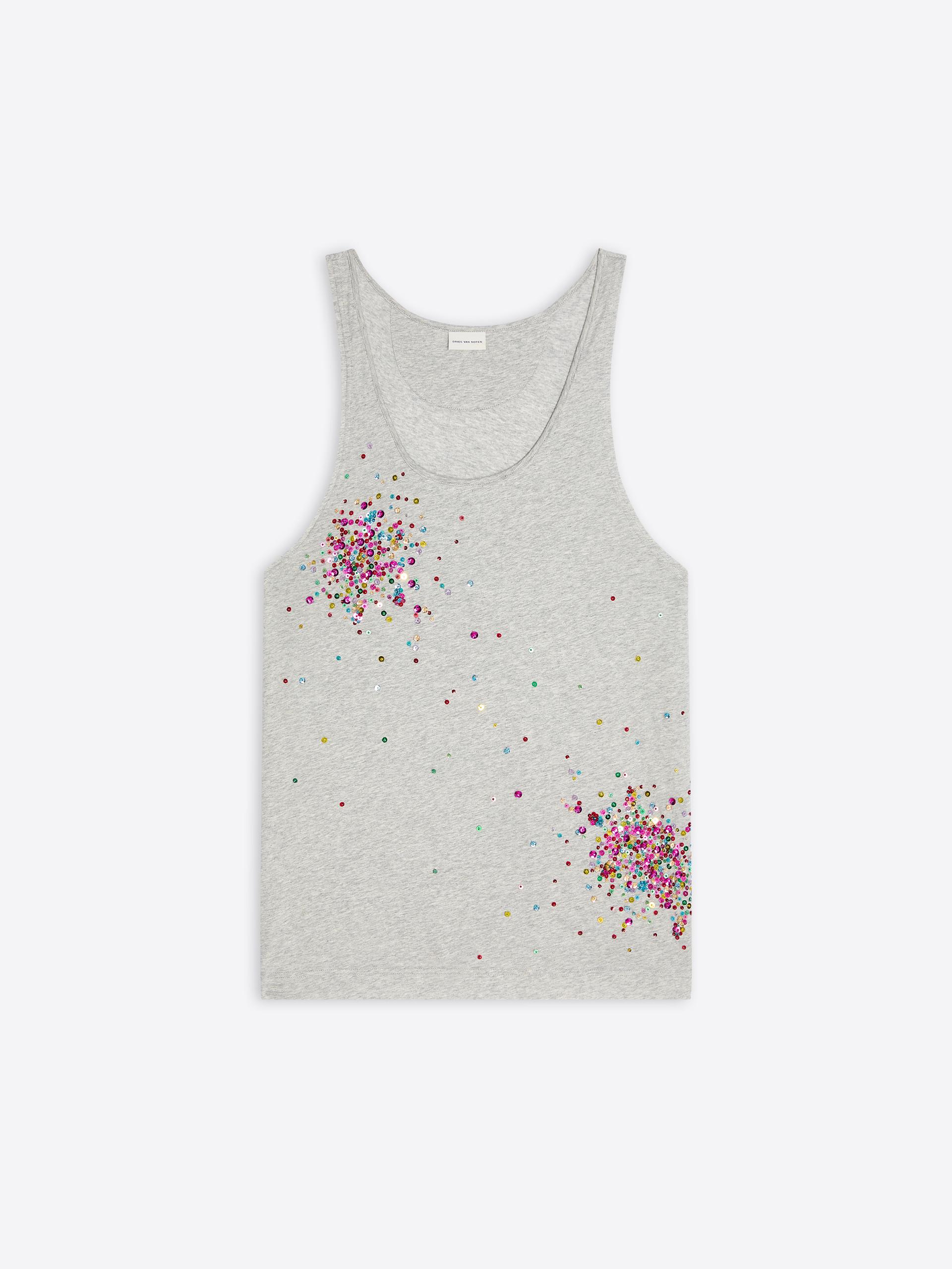 Embellished tank top - Dries Van Noten