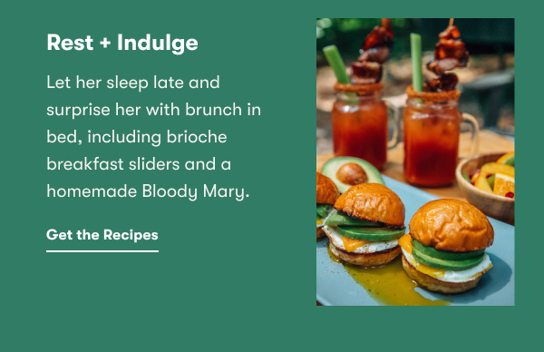 Rest + Indulge