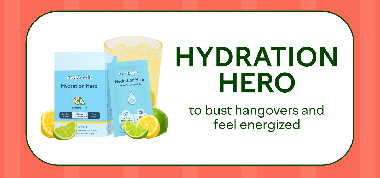 Hydration Hero to bust hangovers and feel energized