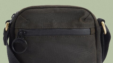 Barbour Applies Its Iconic Waxed Canvas to a Pair of Surprisingly Affordable Heritage EDC Bags