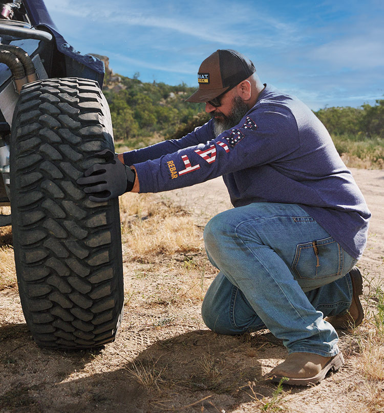 TOUGH ON YOUR JEANS? These hold up to whatever you put them through.