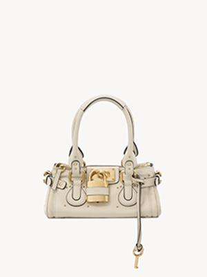 Small Paddington bag in grained leather