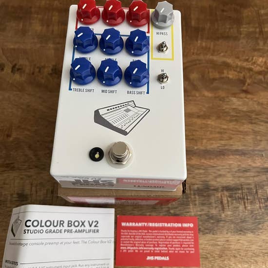 JHS Colour Box V2 Preamp Pedal