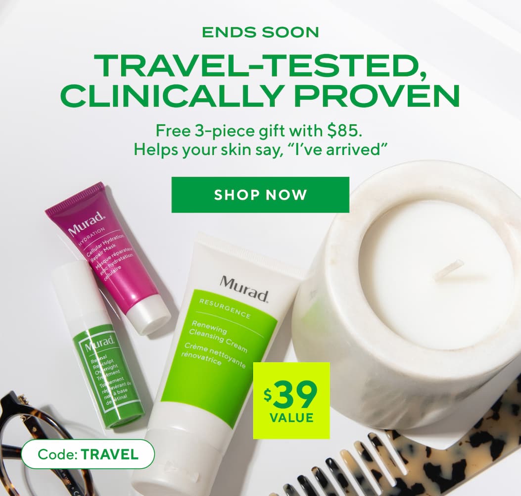 3-Piece Travel Gift with $85