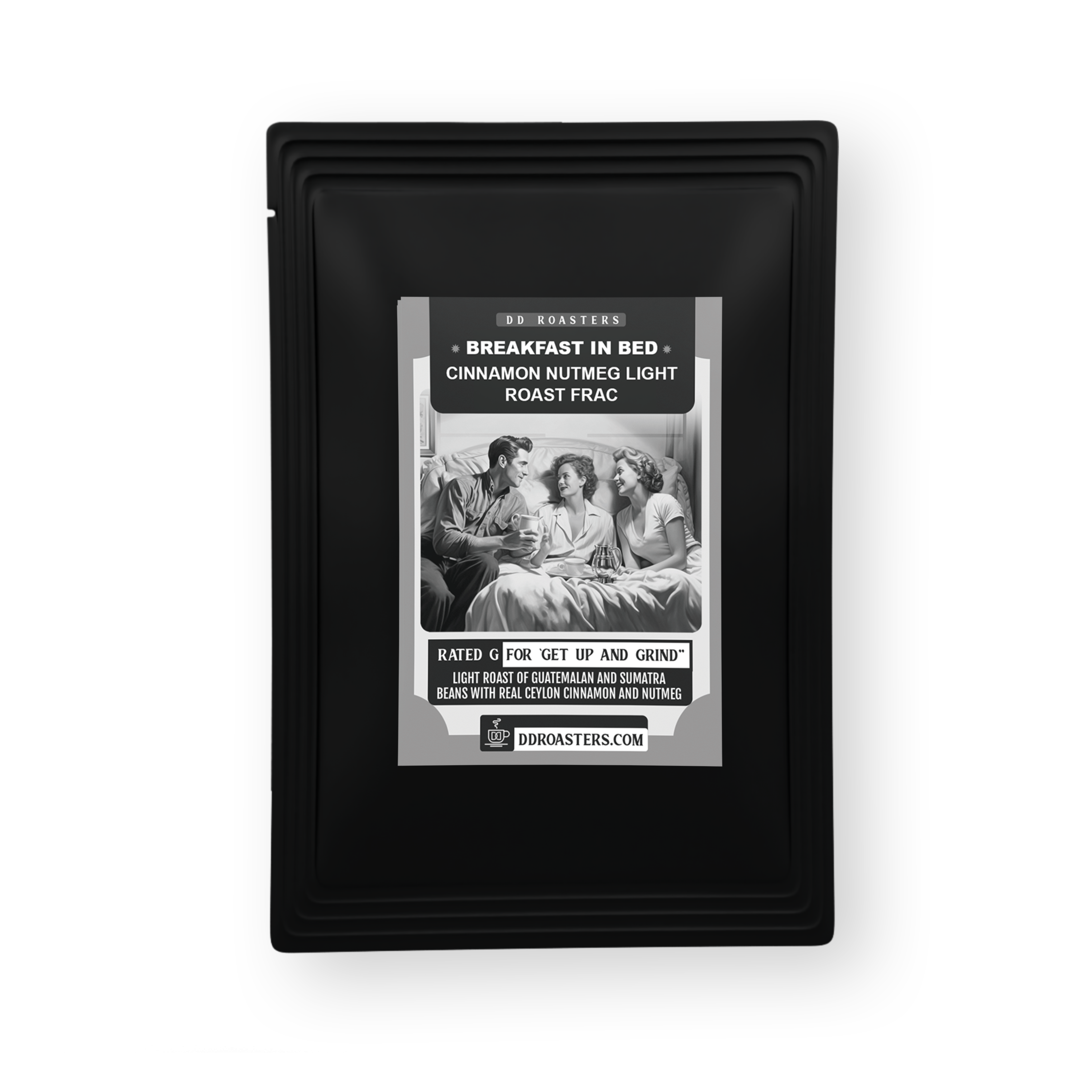 Breakfast In Bed Cinnamon Nutmeg Light Roast Frac Pack $1.95 per piece (MOQ 50pcs)