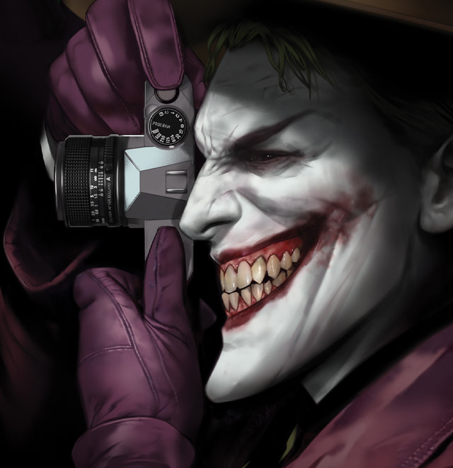 Batman: The Killing Joke Reprise Fine Art Print by artist Ben Oliver