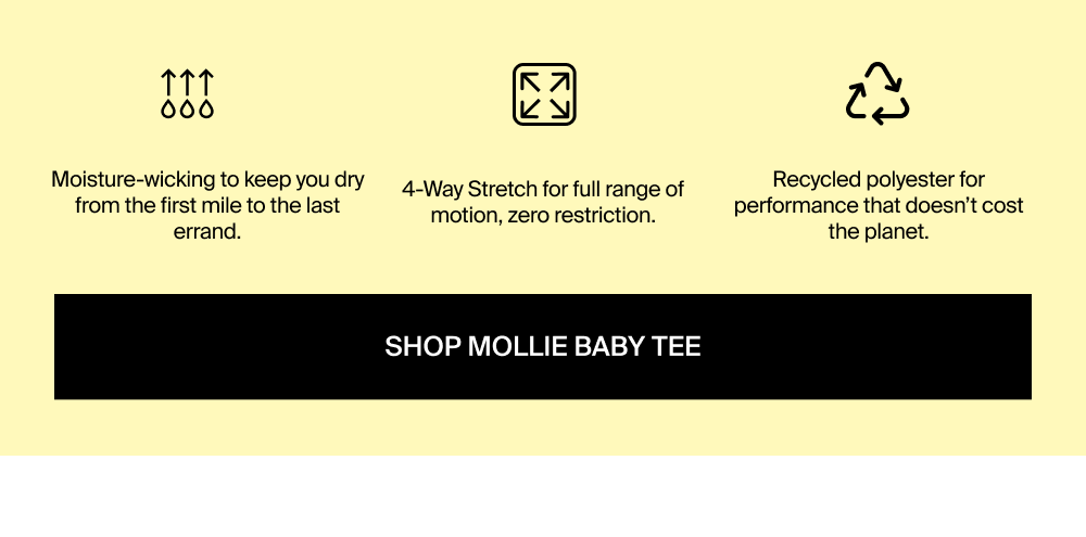 Shop Mollie Baby Tee in Matcha