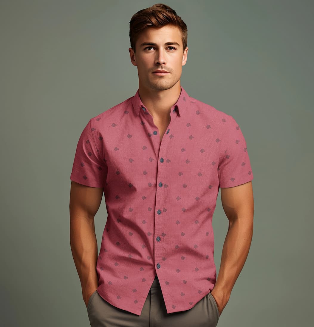 Rose Print Shirt