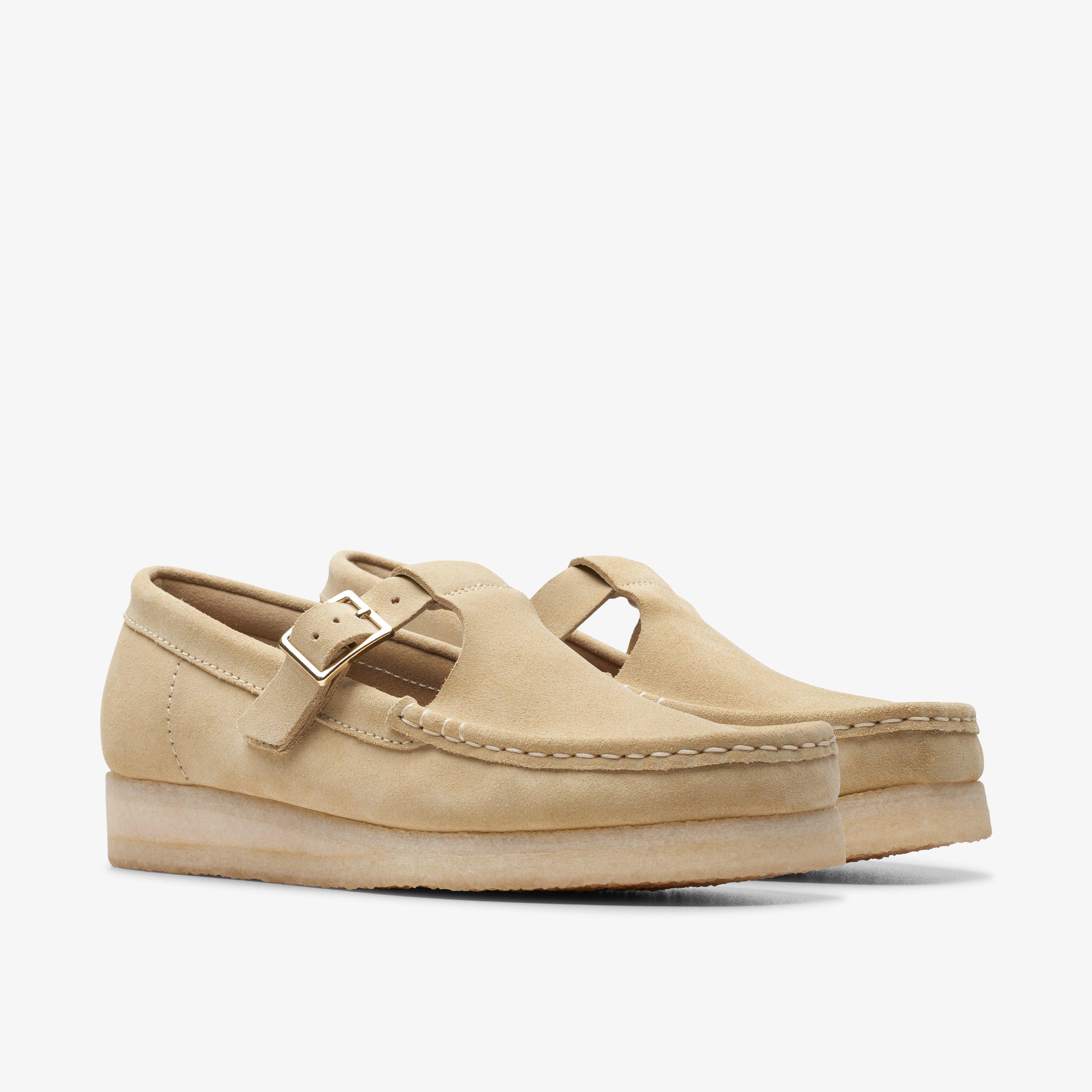 Wallabee T-Bar Maple Suede