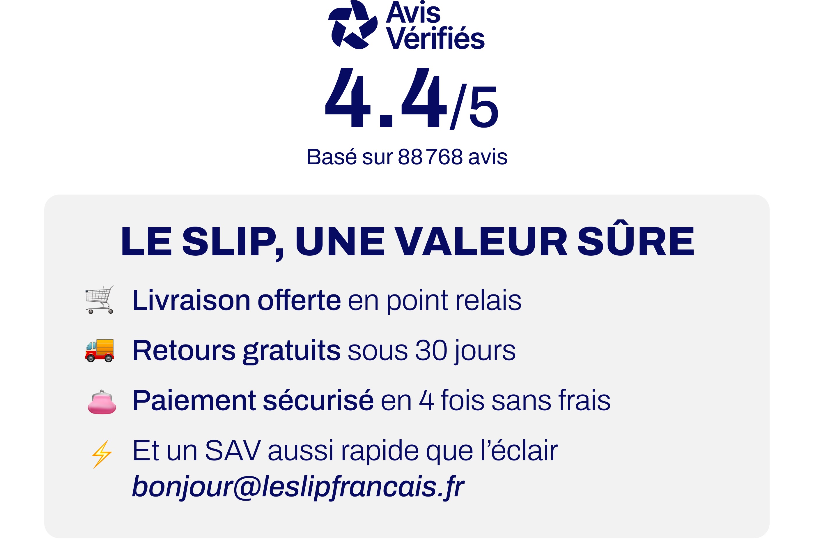 Le Slip, Une Valeur Sûre 