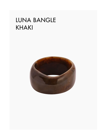 Luna Khaki Bangle