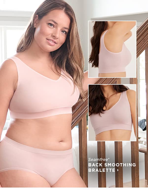 shop seamfree back smoothing bralette