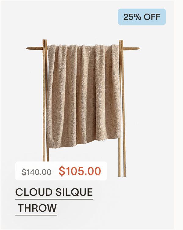 Cloud Silque Throw