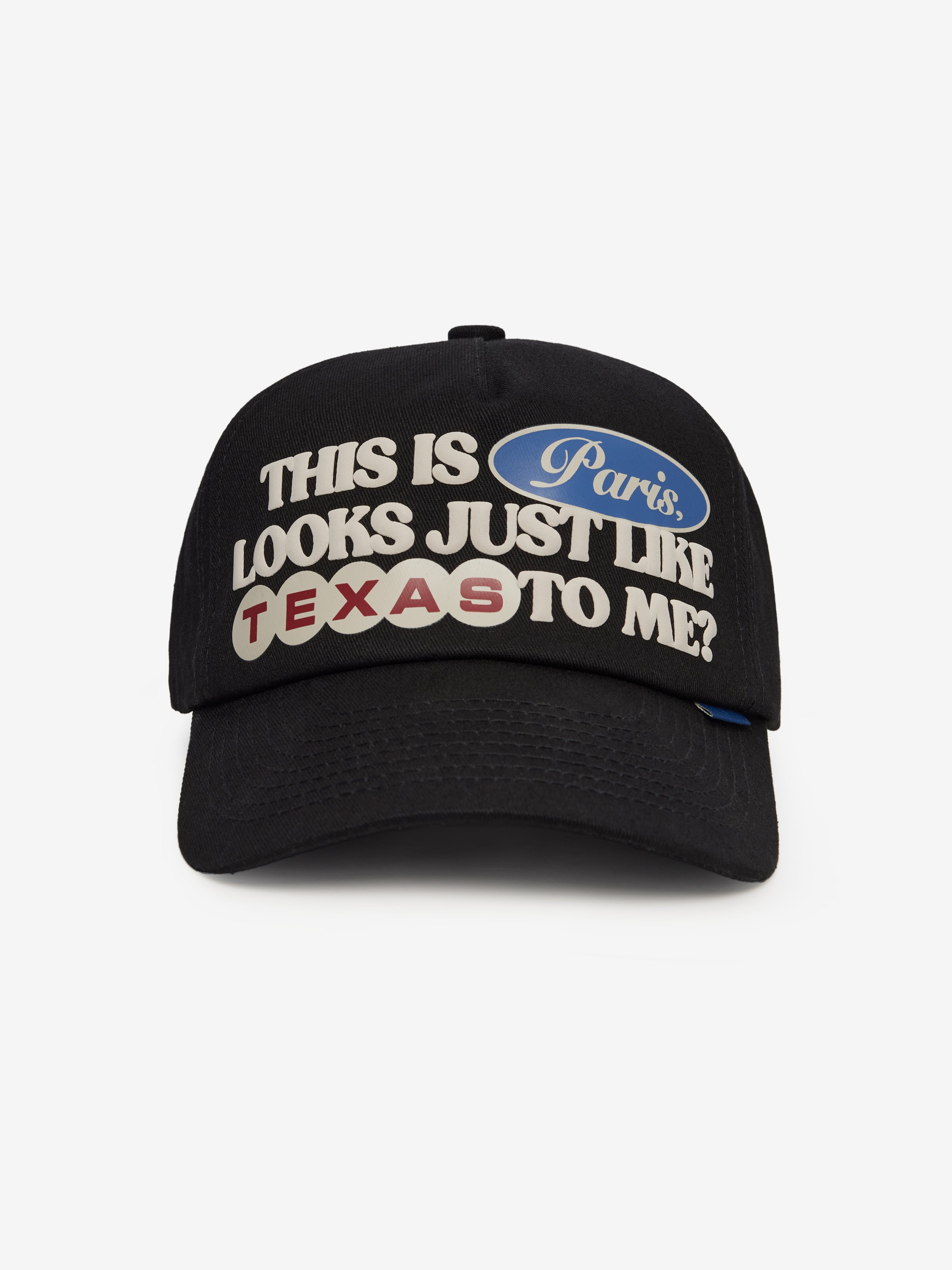 Image of This Is Paris? High Profile Cap - Black