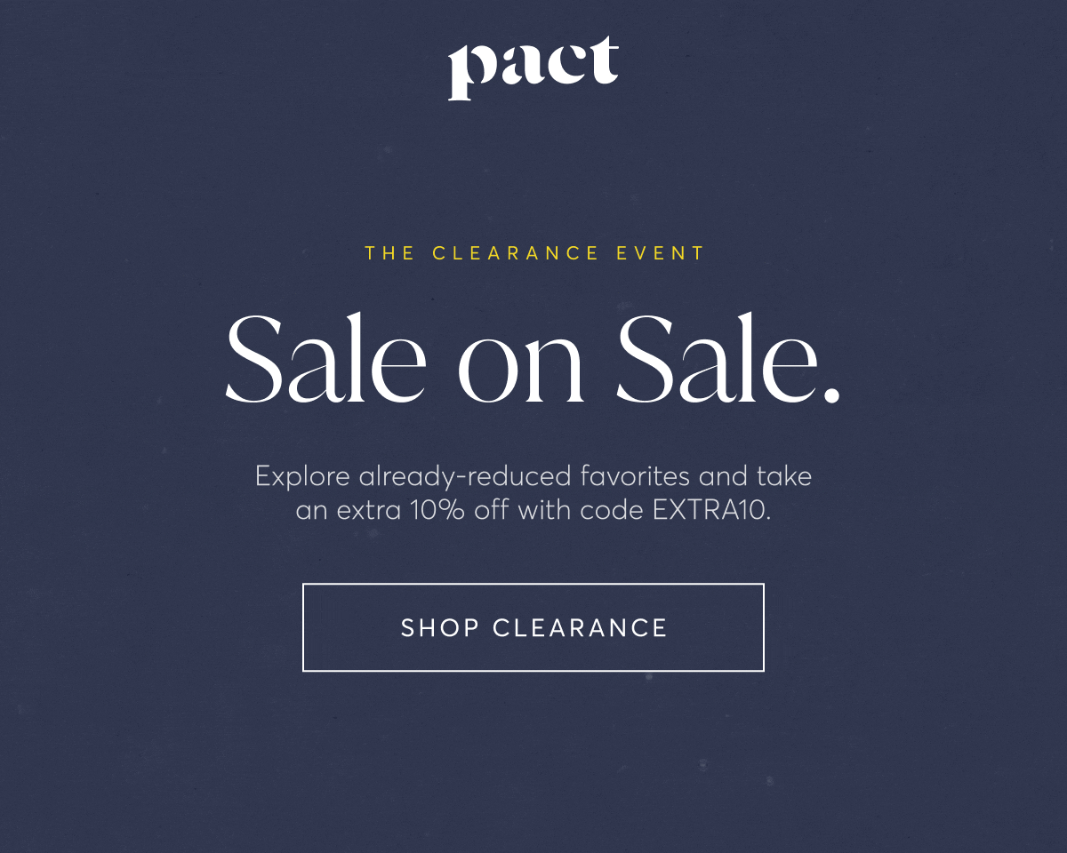 SALE ON SALE | SHOP CLEARANCE