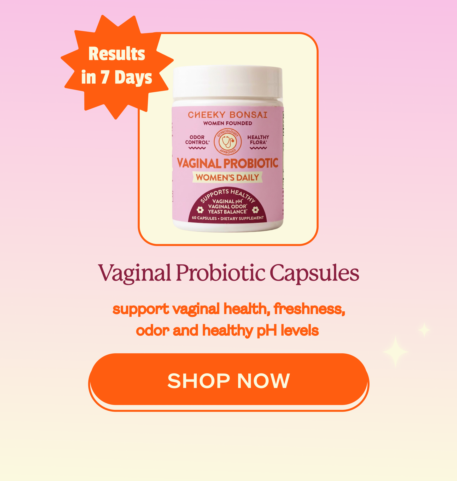Vaginal Probiotic Capsules
