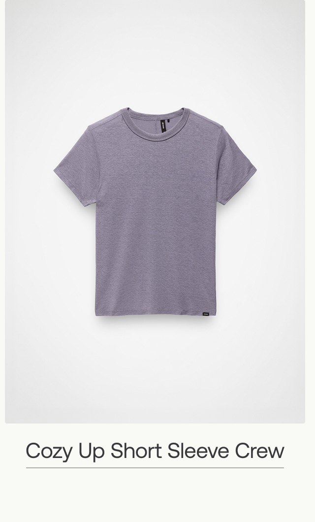 cozy up short sleeve crew