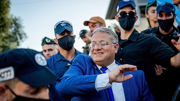 Ben Gvir takes part in the Jerusalem Day celebrations
