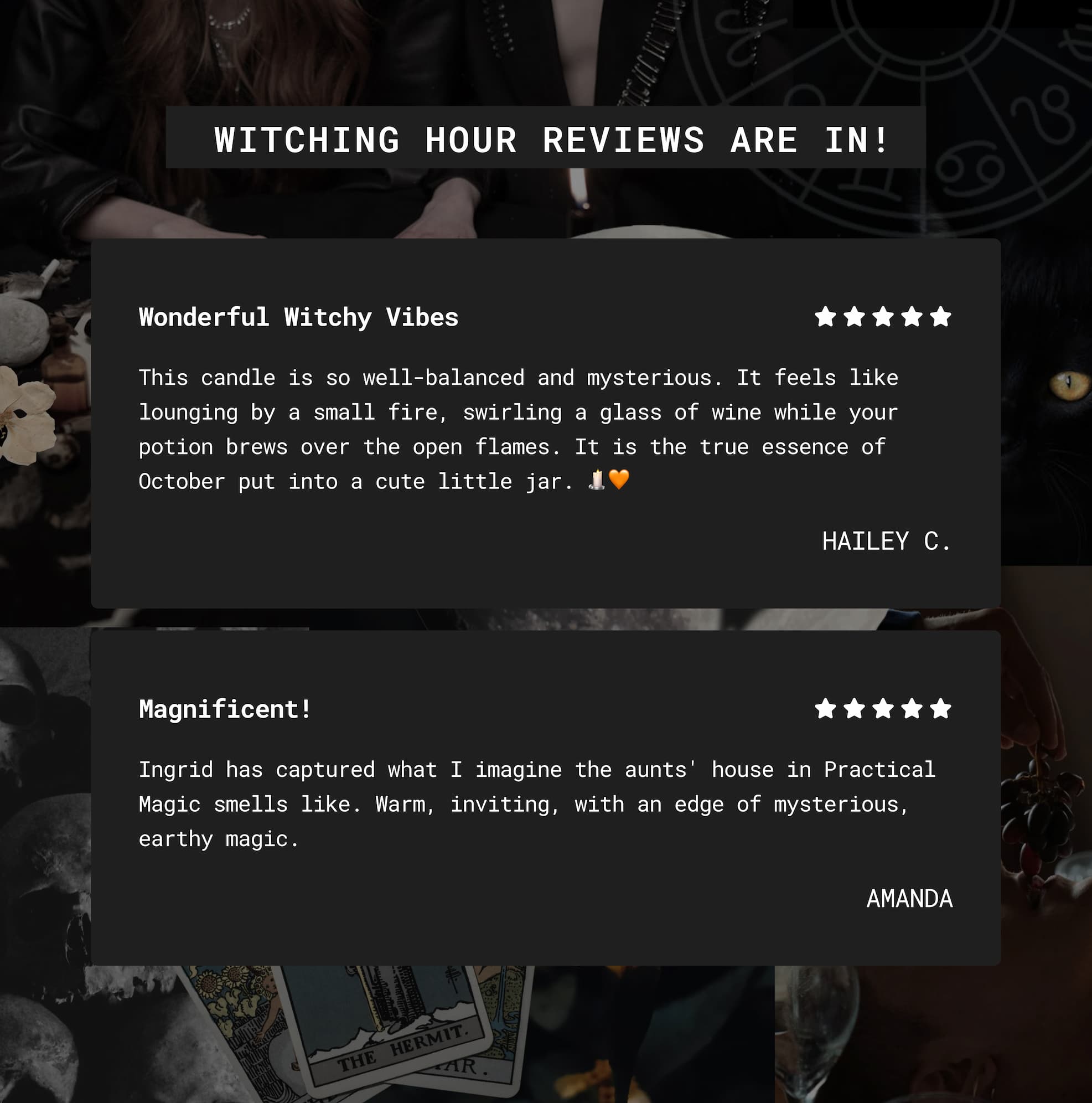 Witching Hour Reviews Are In!