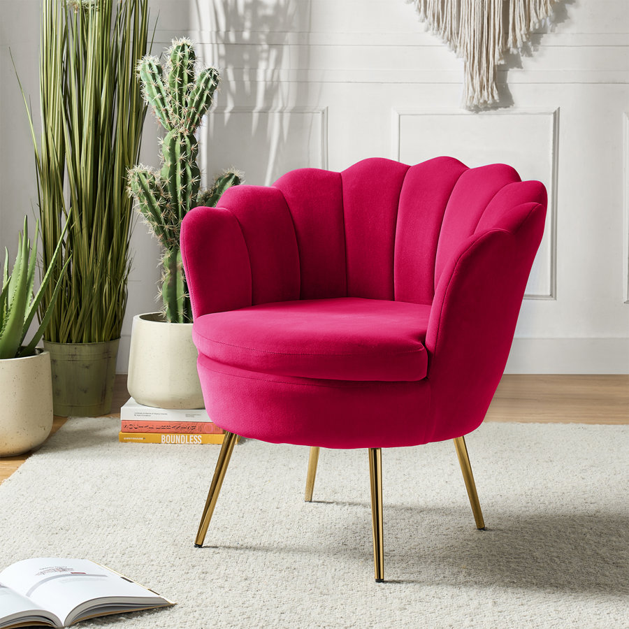 Hendrix Polyester Barrel Chair