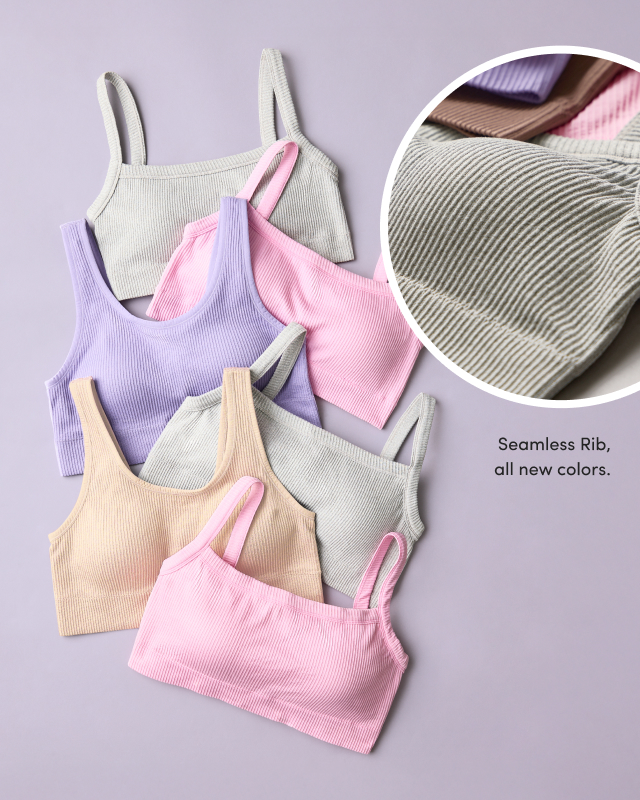 Seamless Rib, all new colors.