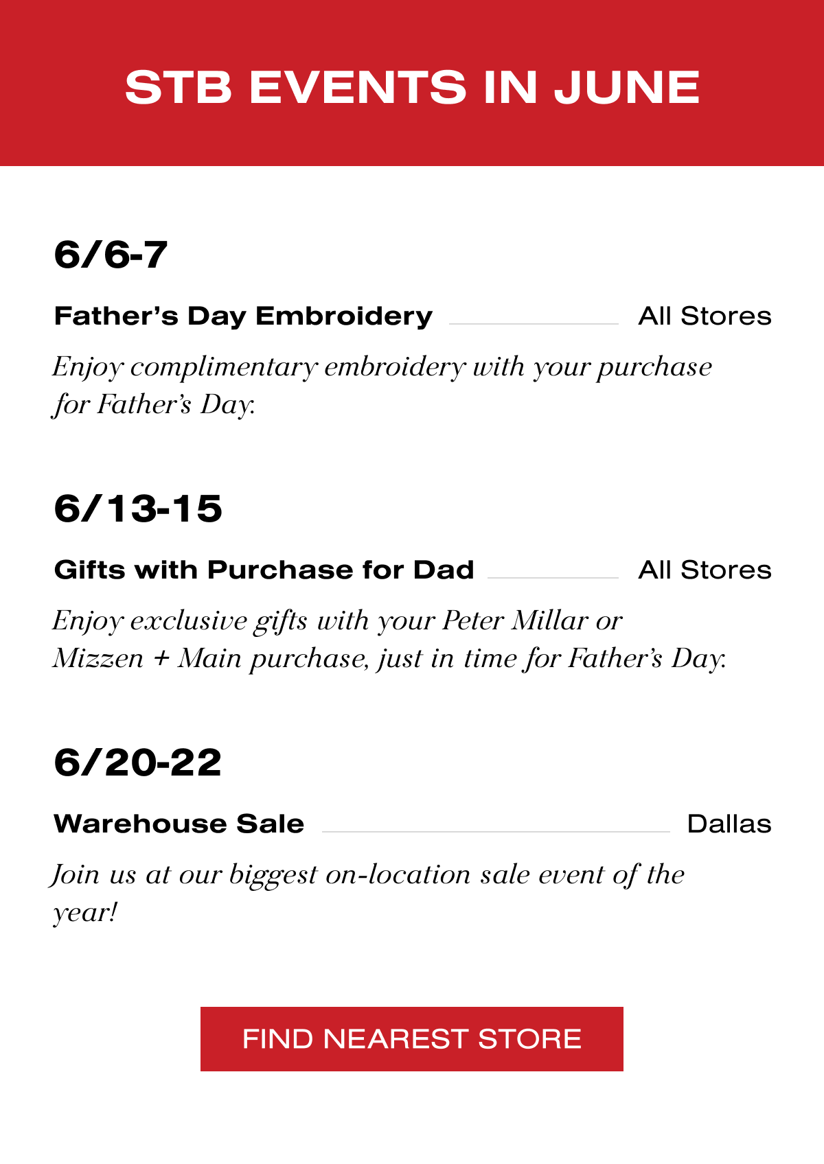 Stores