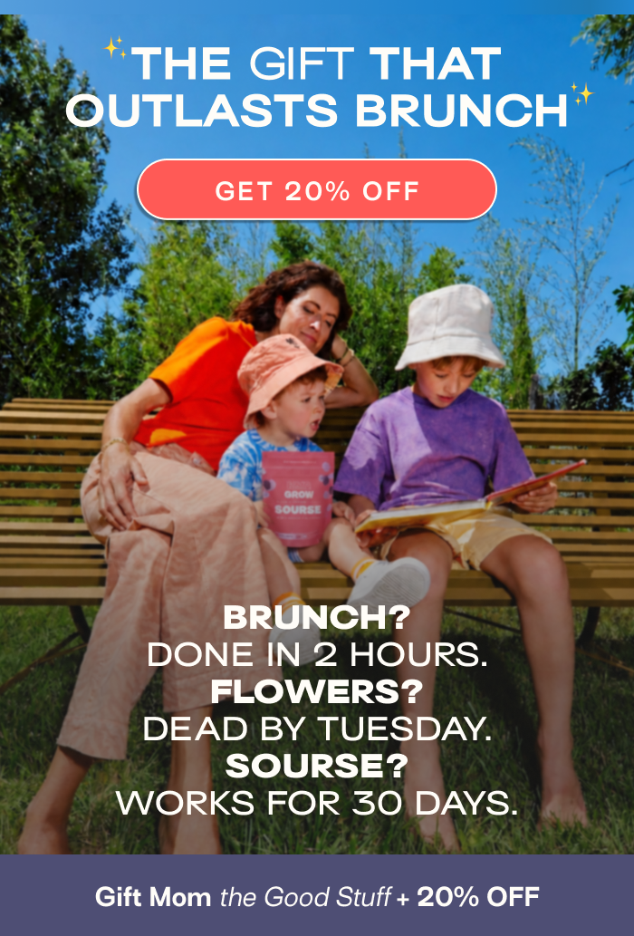 Gift mom the good stuff + 20% OFF - Click Here